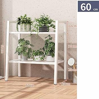 Amazon.co.jp: [GZGZ] ガーデンラック フラワースタンド